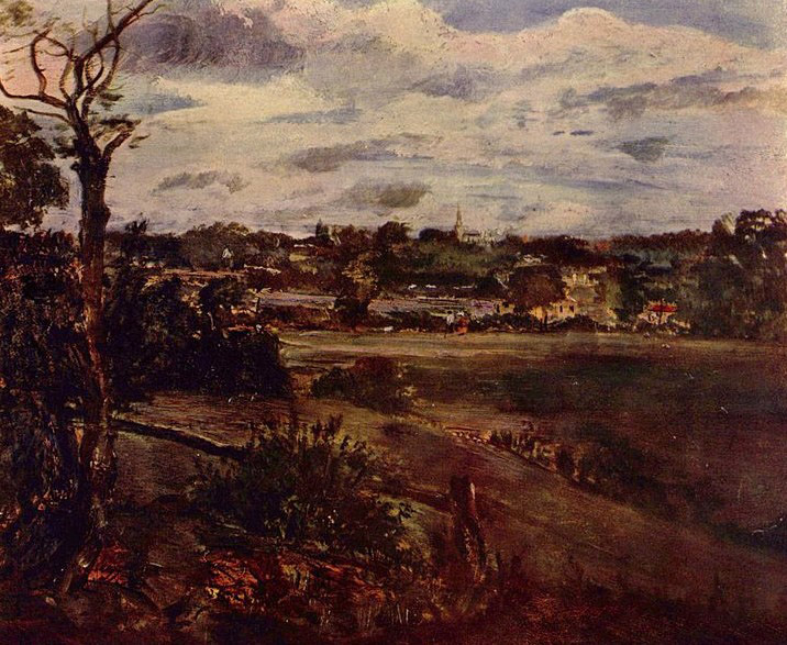 John Constable View of Highgate